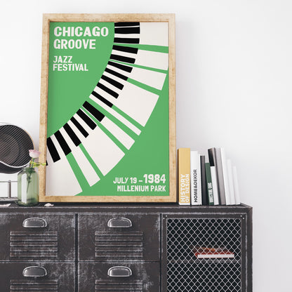 Chicago Groove Jazz Festival Poster