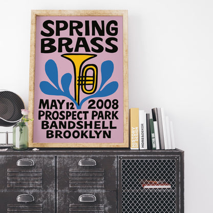 Spring Brass Festival Poster