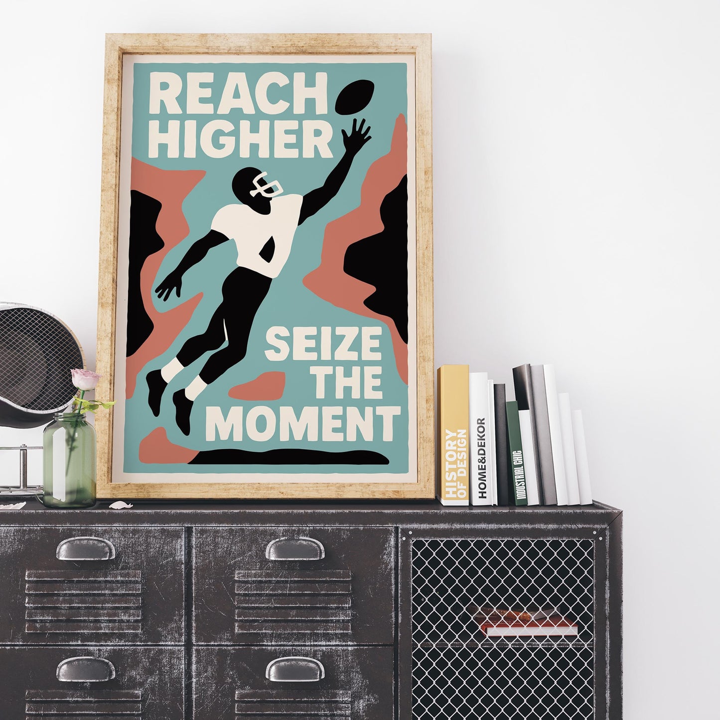 Football Motivation Poster Print