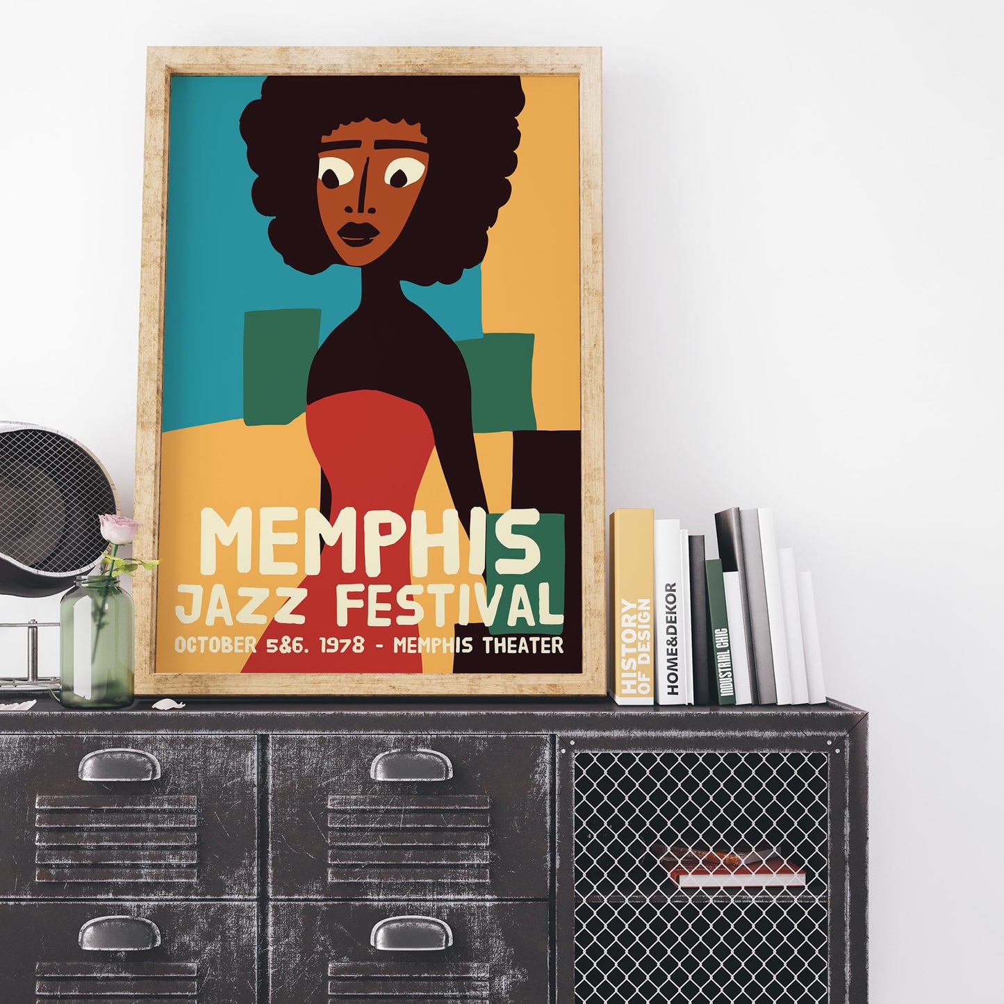 Memphis Jazz Festival Poster Print