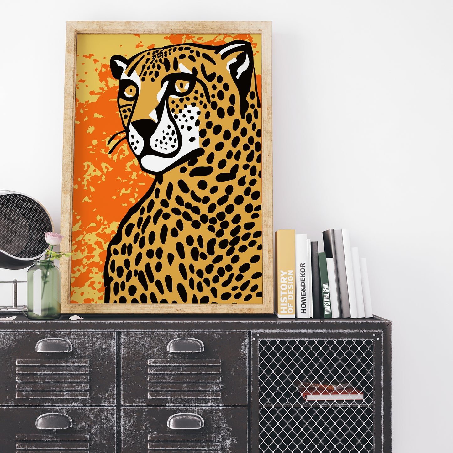 The Stare - Jungle Cheetah Art Print