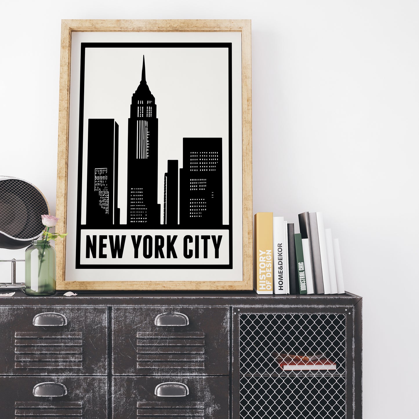 NYC Minimal Retro Poster