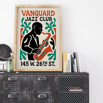 Vanguard Jazz Club Poster