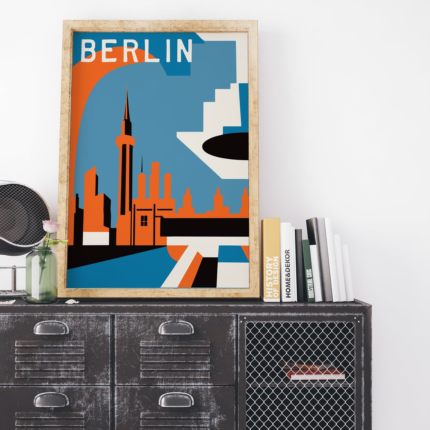 Berlin Minimalist Travel Poster