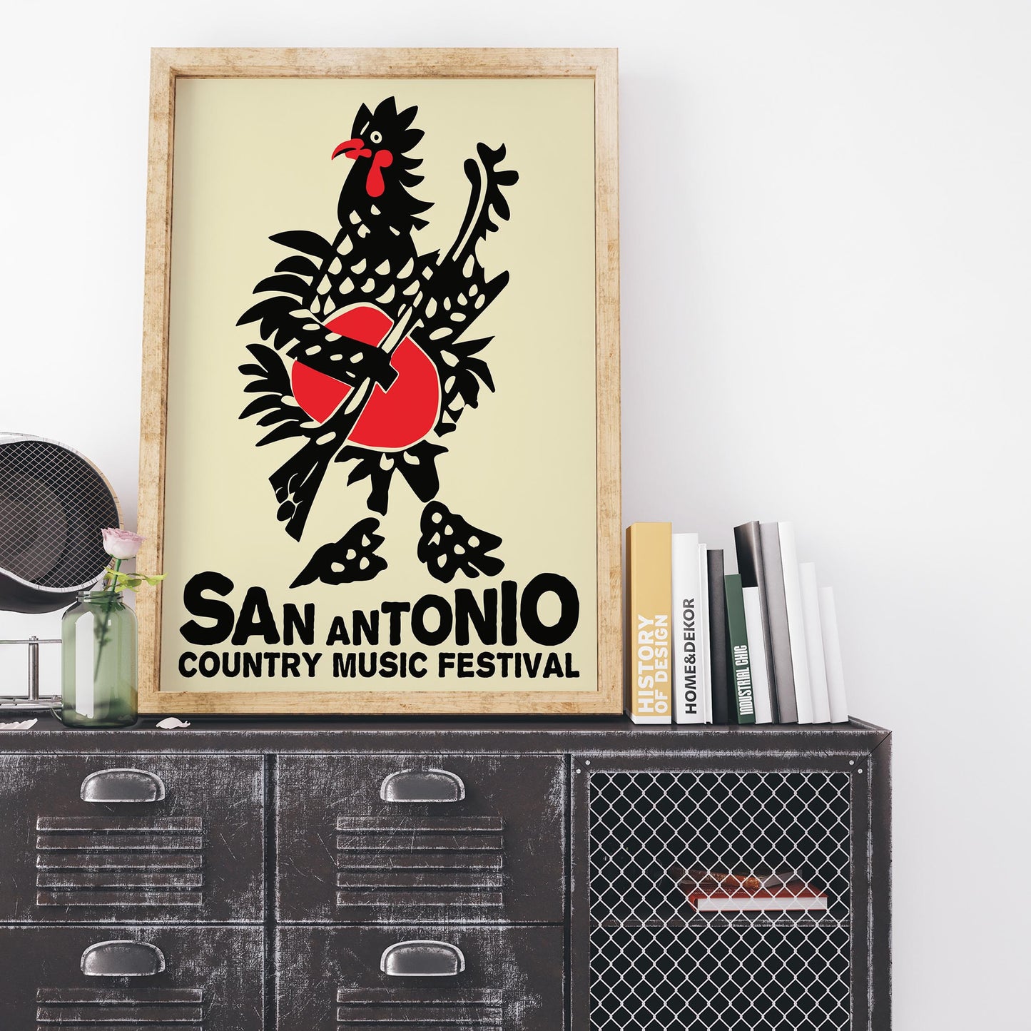 San Antonio Music Festival Poster Print
