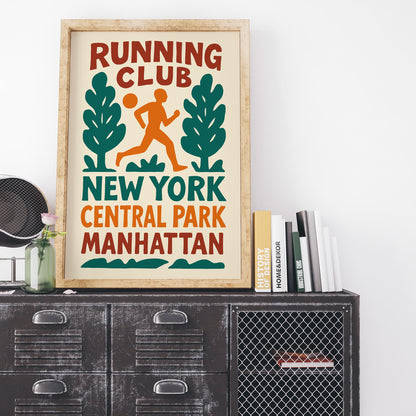 Running Club NYC Print