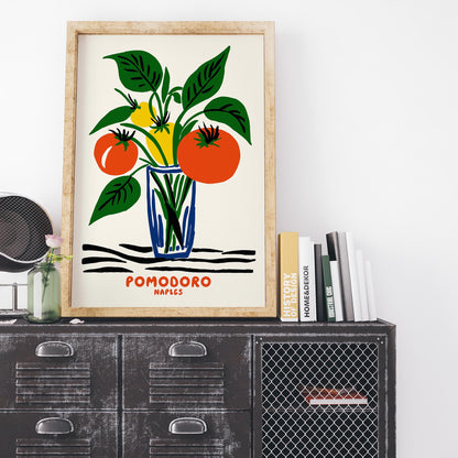 Pomodoro Tomato Art Print