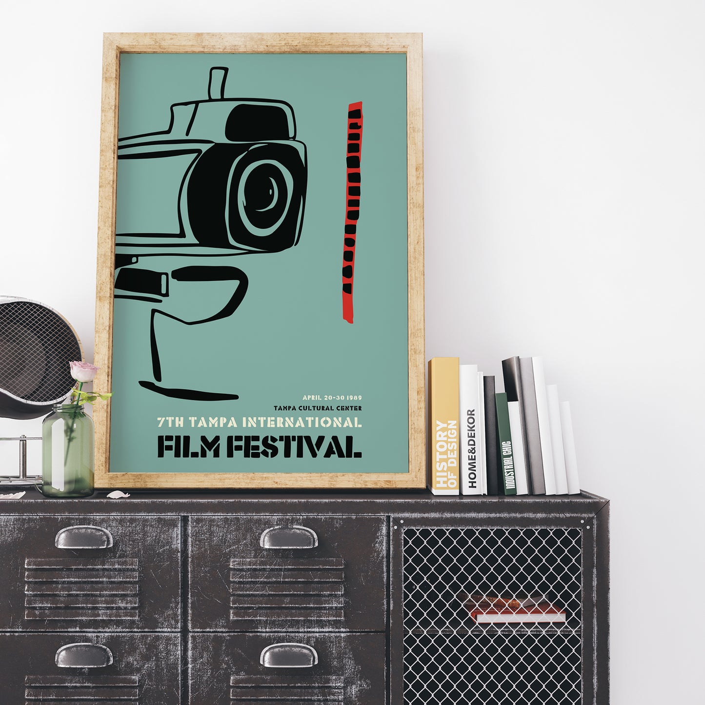 Tampa International Film Festival Vintage Poster