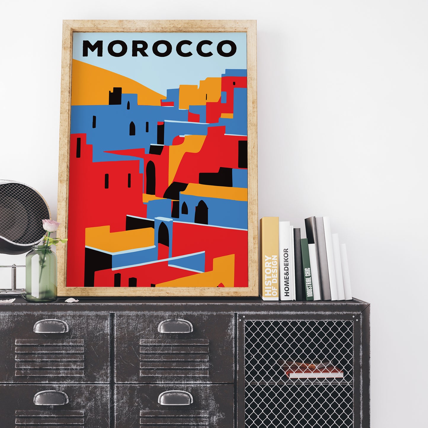 Morocco Minimal Poster