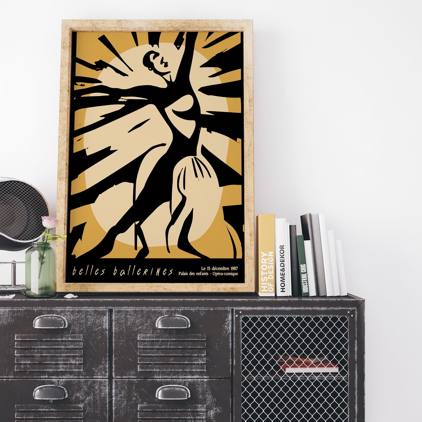 French 1987 Ballerina Wall Art