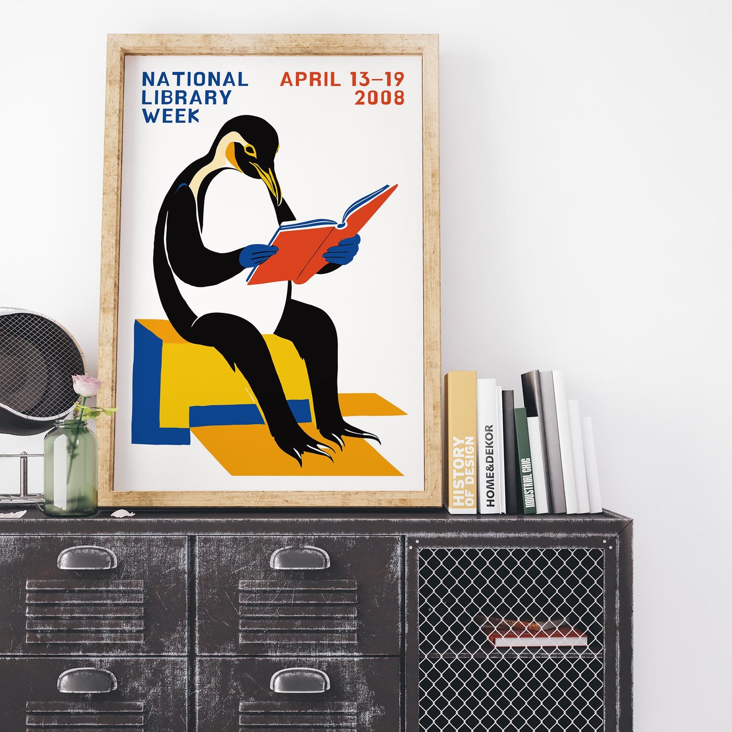 2008 Retro Literary Wall Art Poster