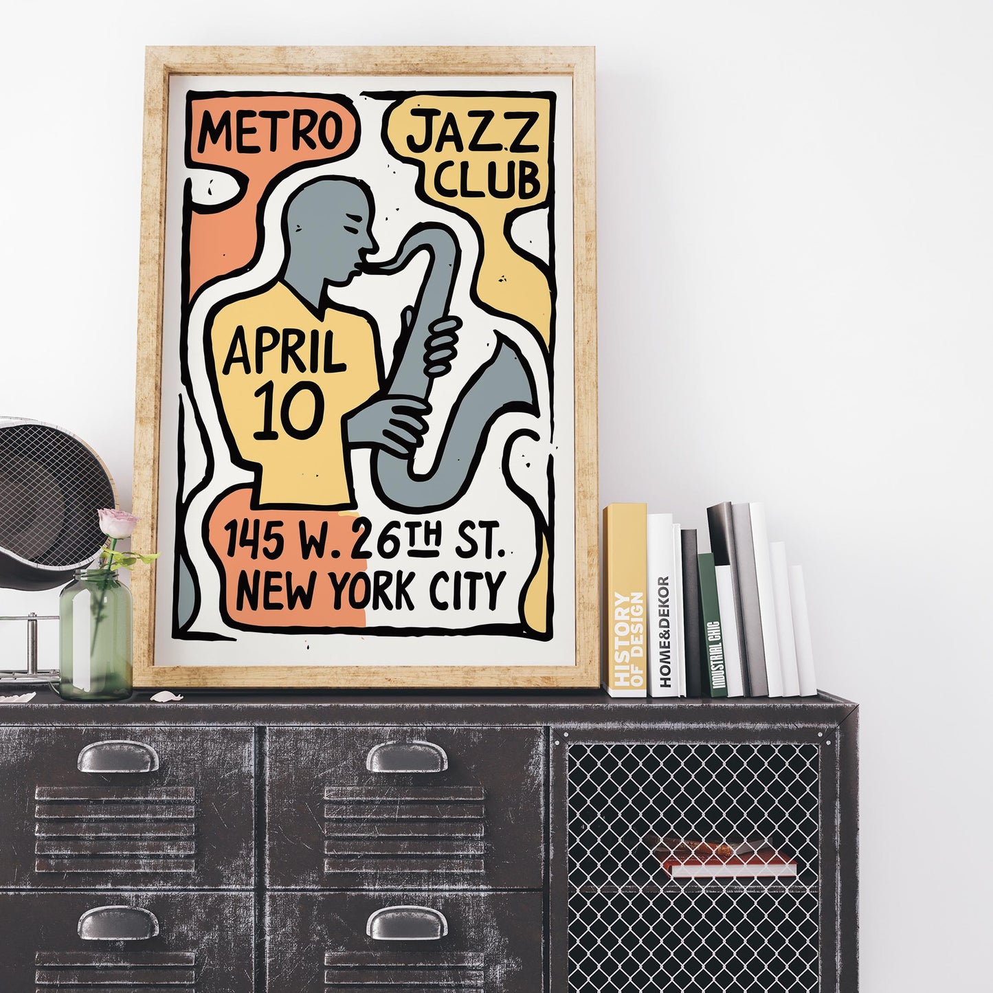 Metro Jazz Club Poster