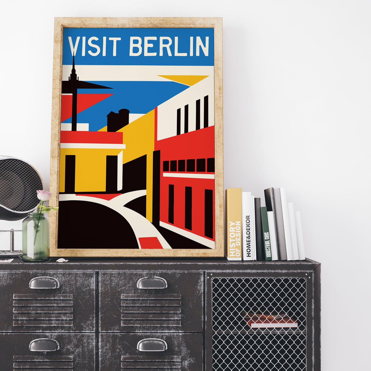 Minimal Berlin Travel Poster