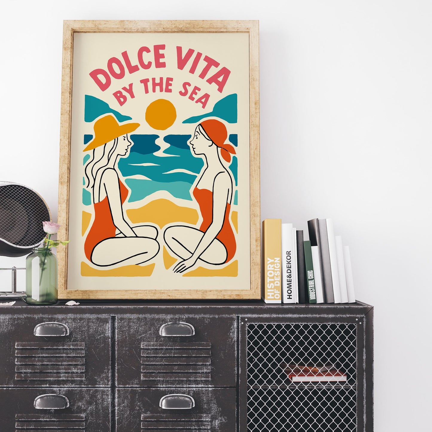 Dolce Vita Beach Art