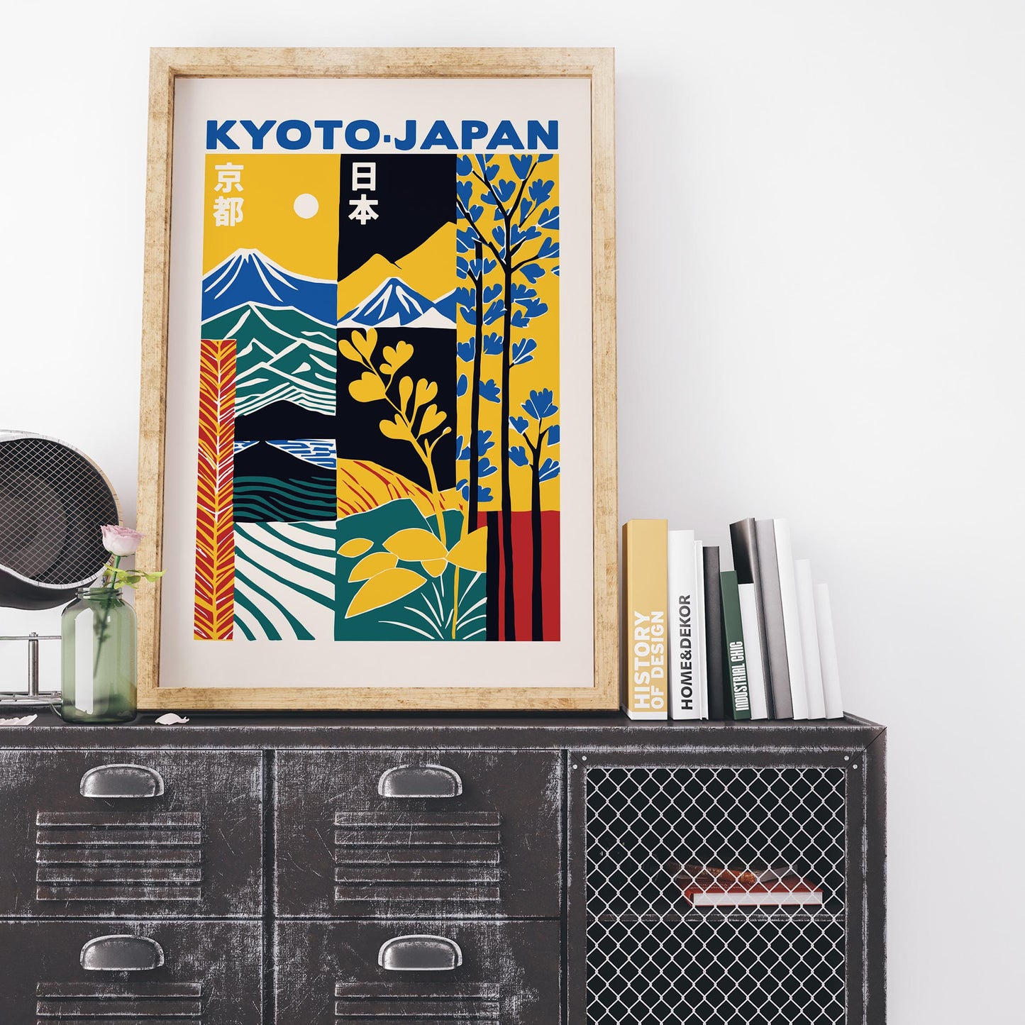 Kyoto Japan Travel Art Print Poster