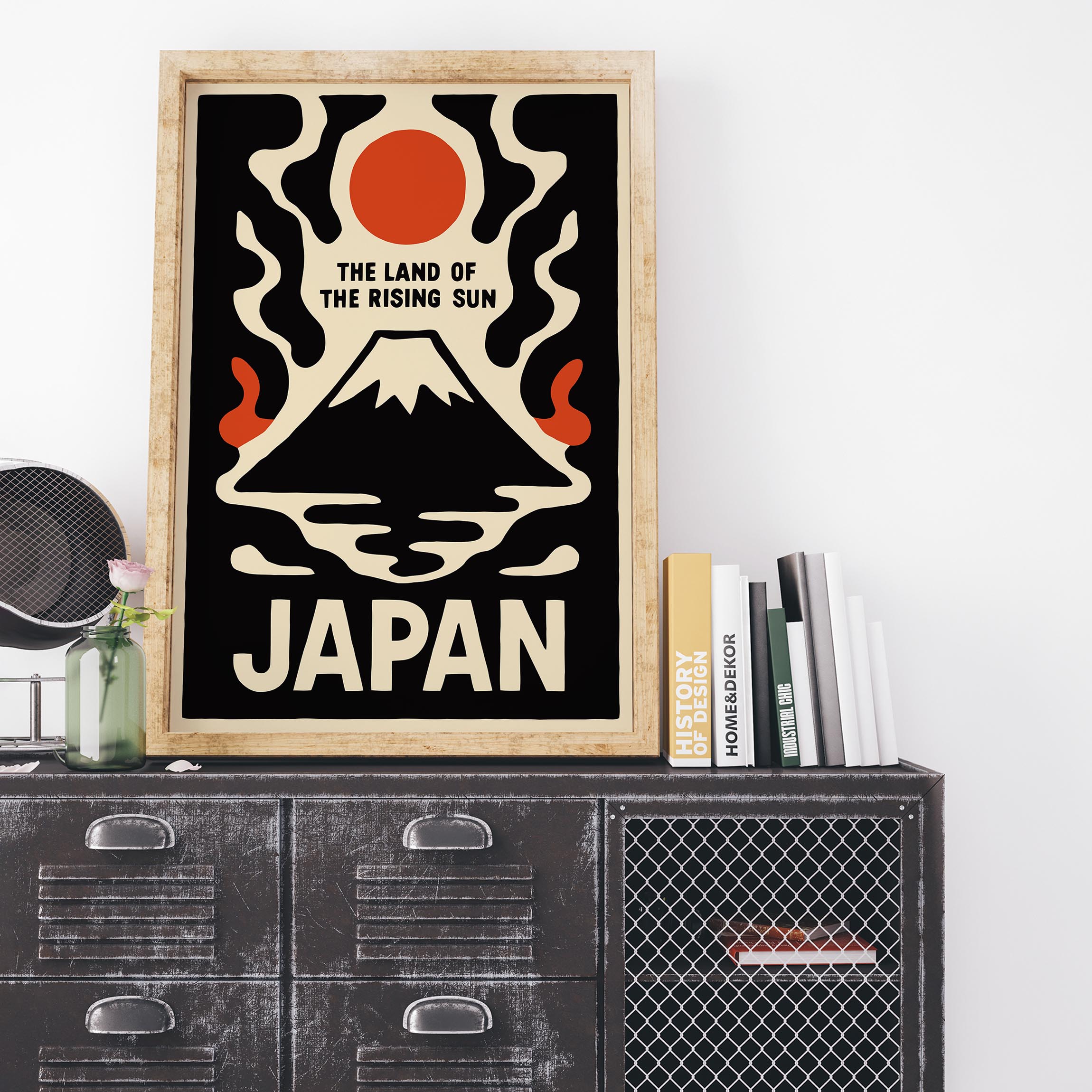 N*。様 RISING SUN JAPAN CONSTRUCTORS CHAMP Japan Rising Sun Poster – HypeSheriff