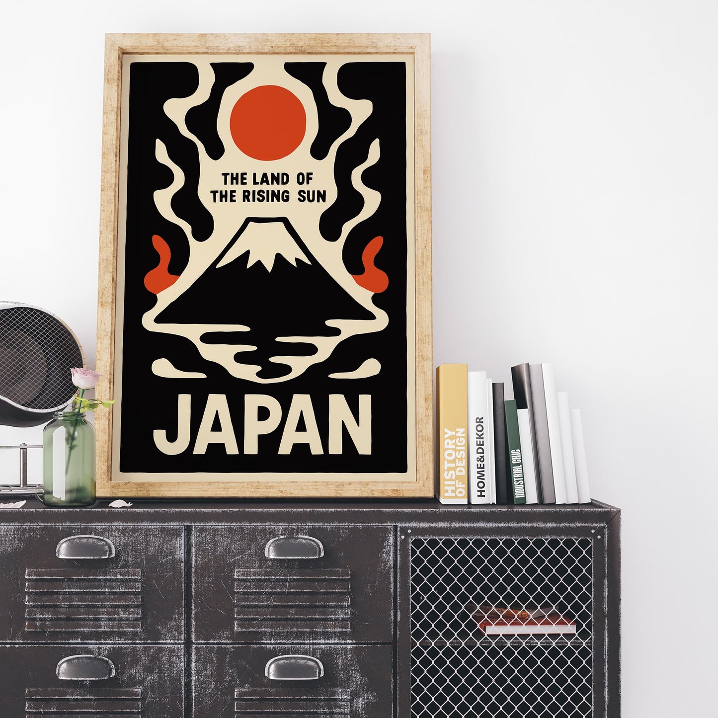 Japan Rising Sun Poster