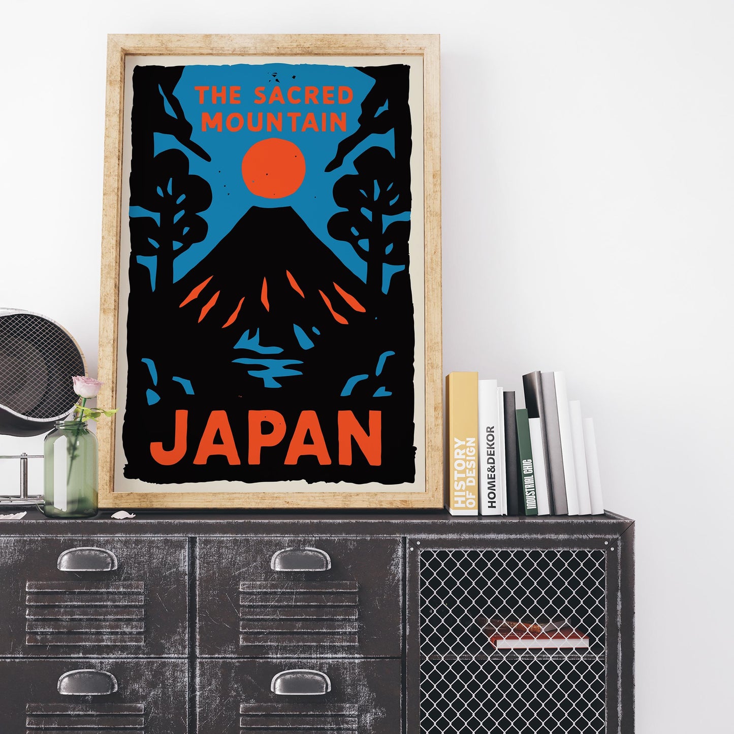 Sacred Mountain Japan Poster