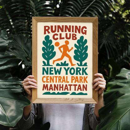 Running Club NYC Print