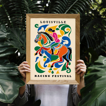 Louisville Racing Festival Poster