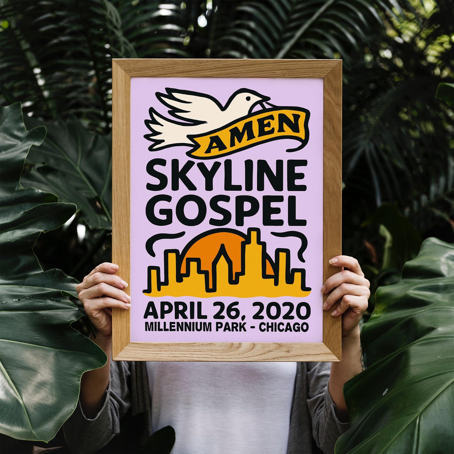 Skyline Gospel City Poster