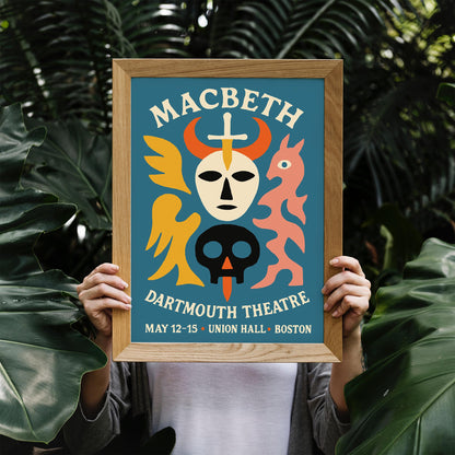 Macbeth Theatre Poster Print
