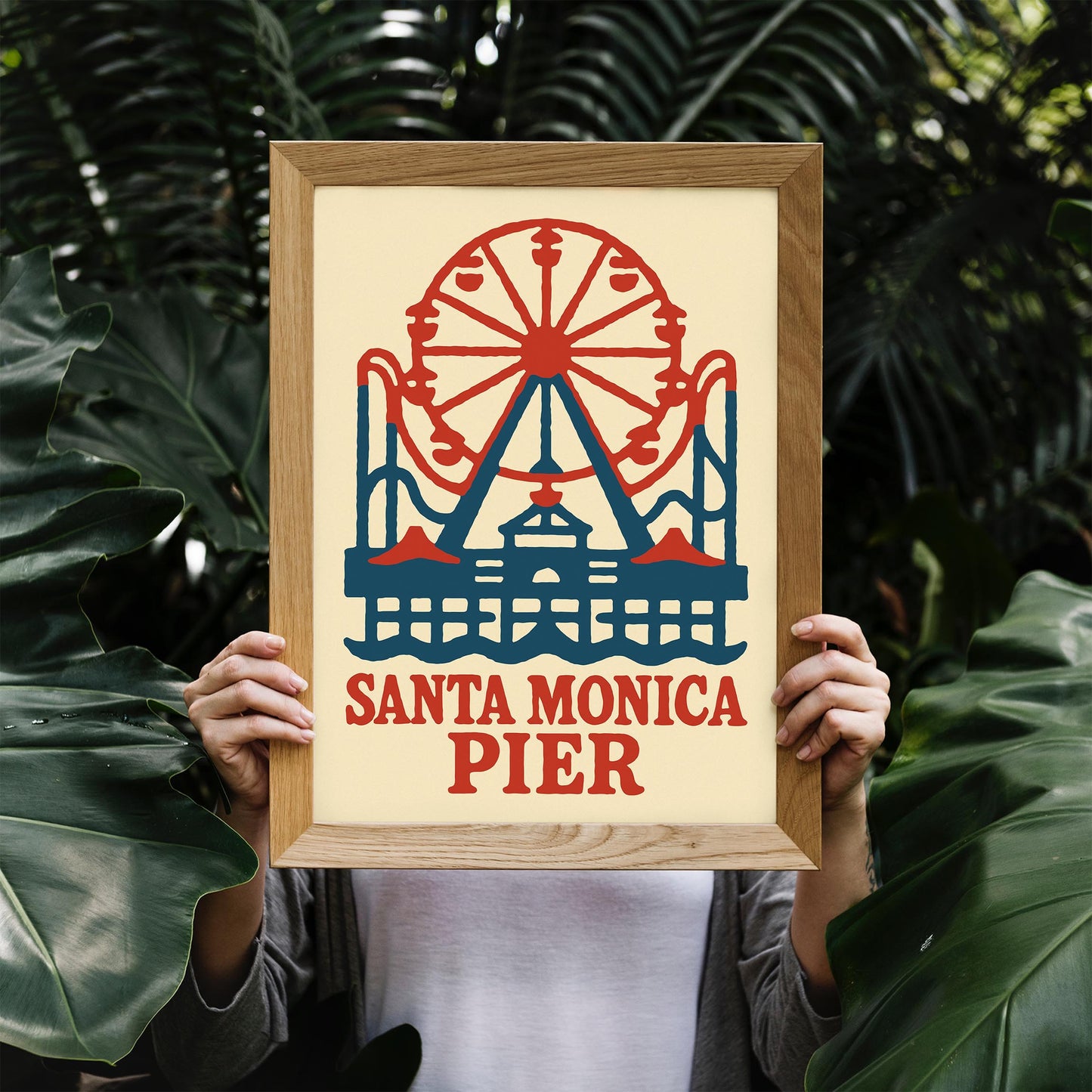 Santa Monica Pier Wall Art