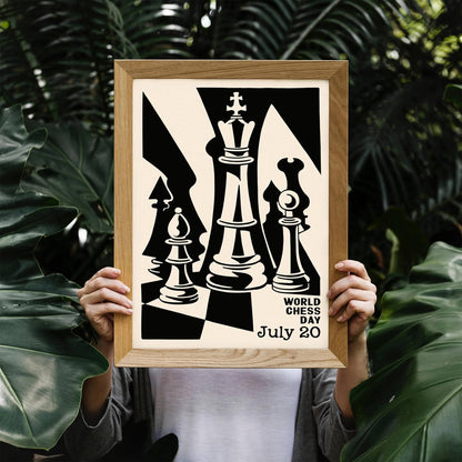 World Chess Day July 20 Poster