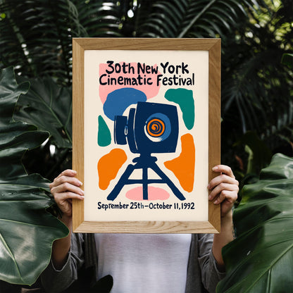 Cinematic Festival Poster Print