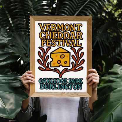 Vermont Cheddar Festival Poster