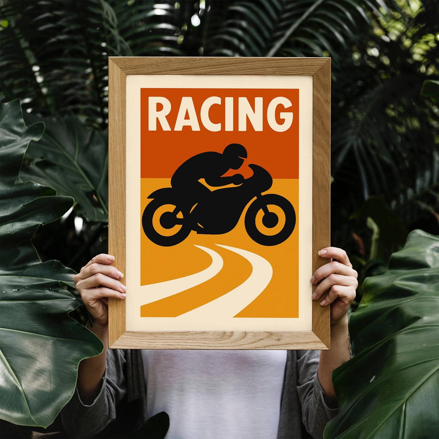 Racing Sport Retro Poster