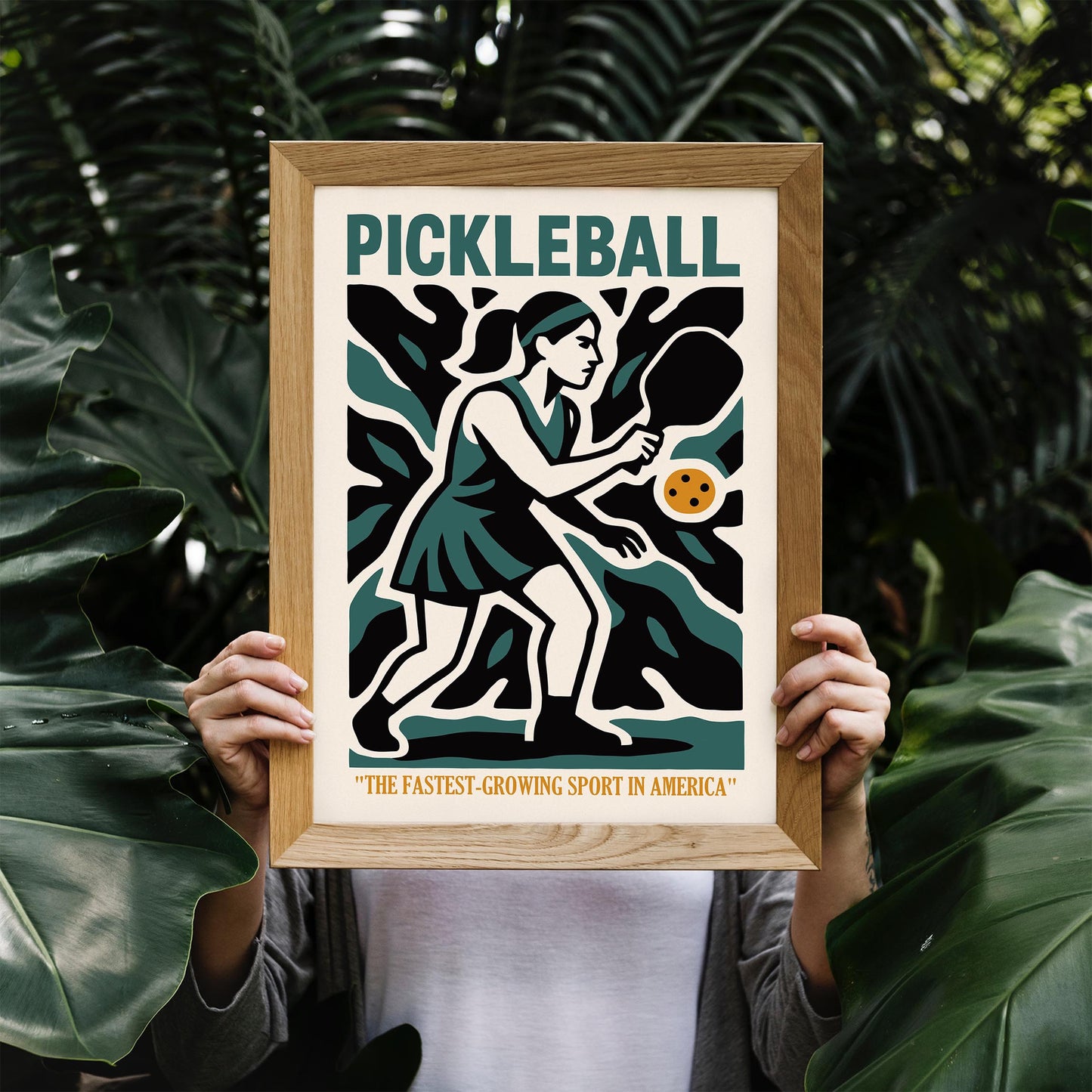 Pickleball Sport Poster