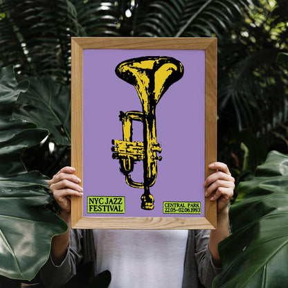 NYC Jazz Festival Poster Print