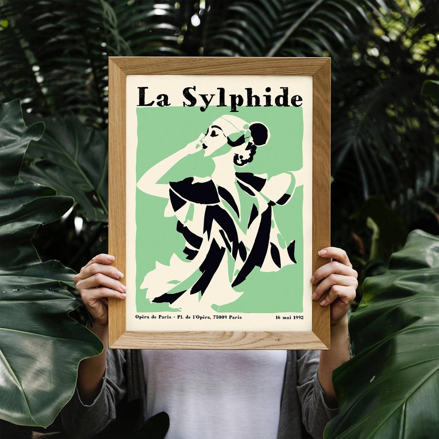 La Sylphide French Opera 1992 Poster