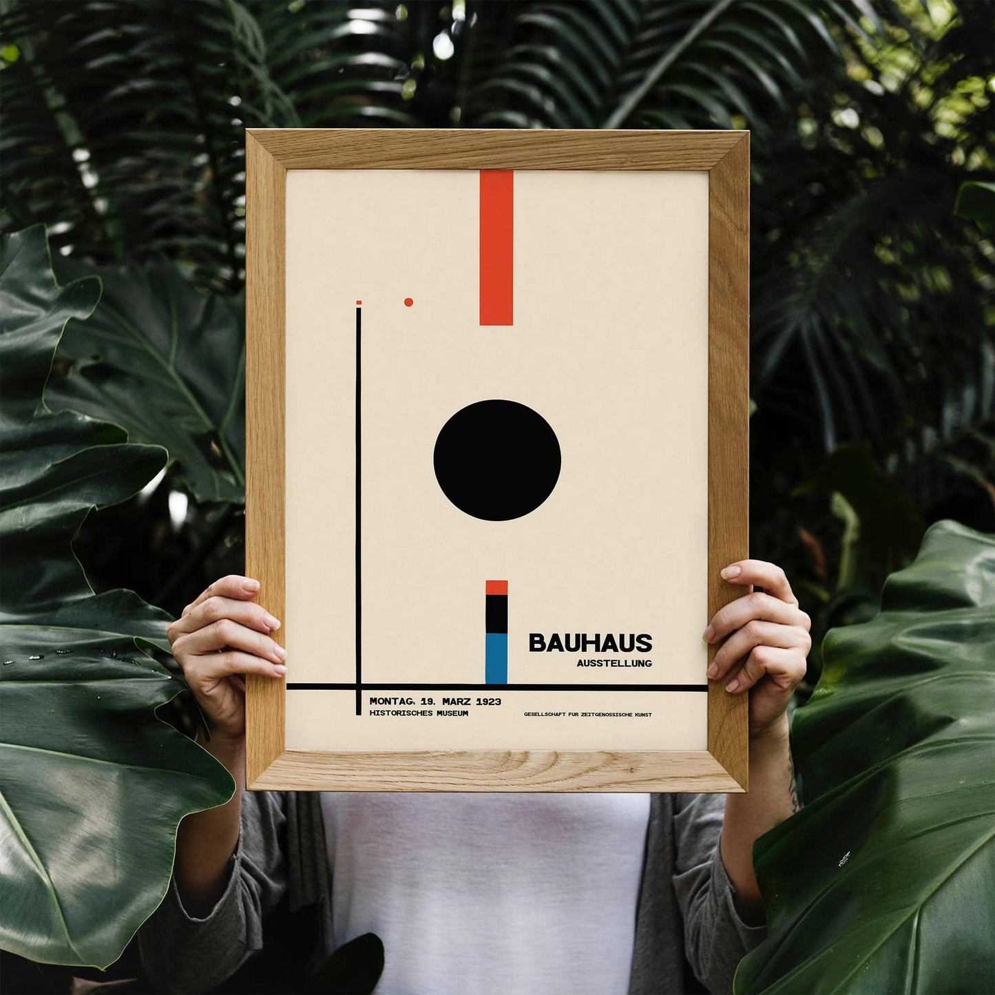 Bauhaus 1923 German Poster