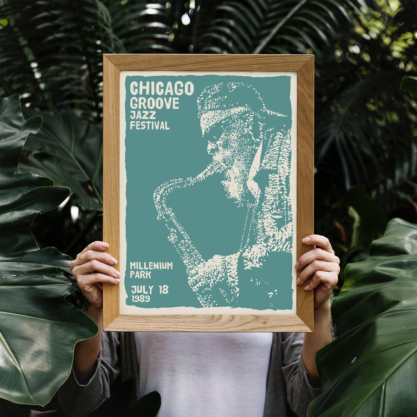 Chicago Groove Jazz Festival Art Print