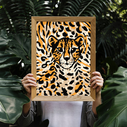 Baby Cheetah Artistic Wall Art