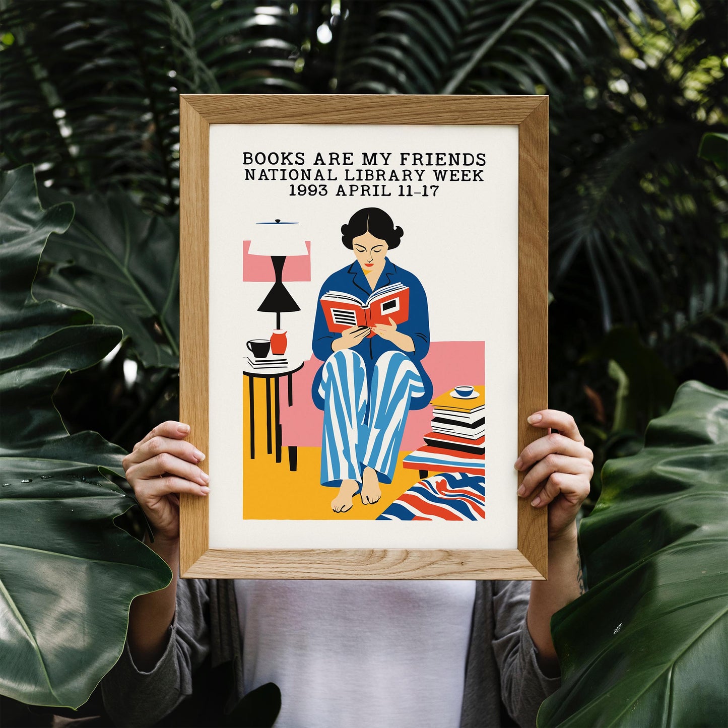 Cozy Reader Poster Print