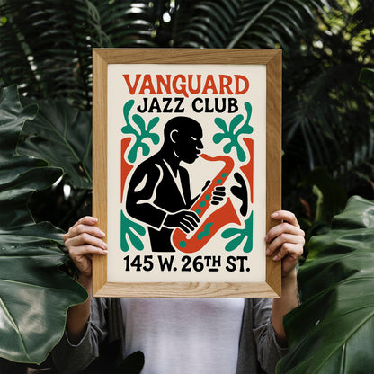 Vanguard Jazz Club Poster