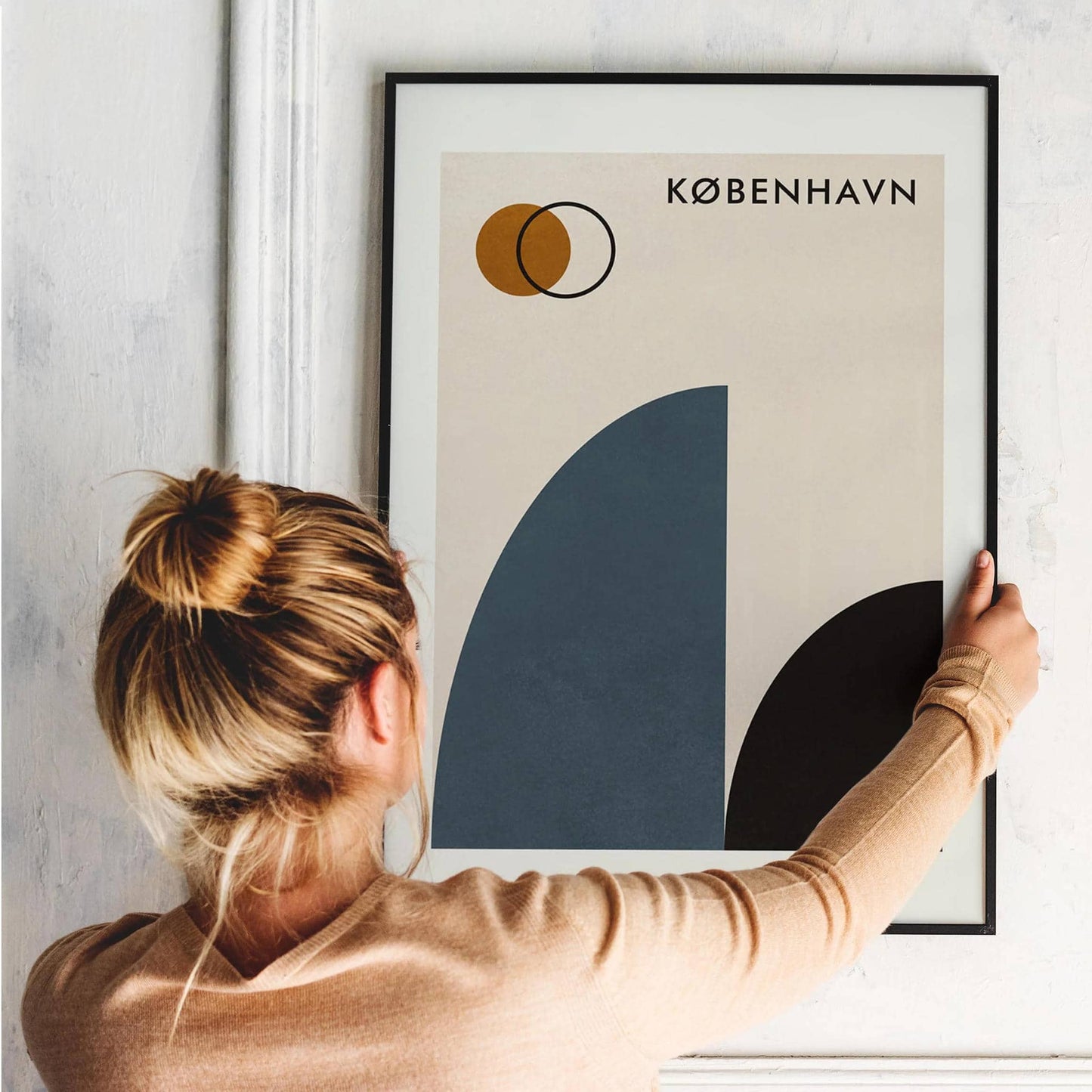 Copenhagen Abstract Print - HypeSheriff