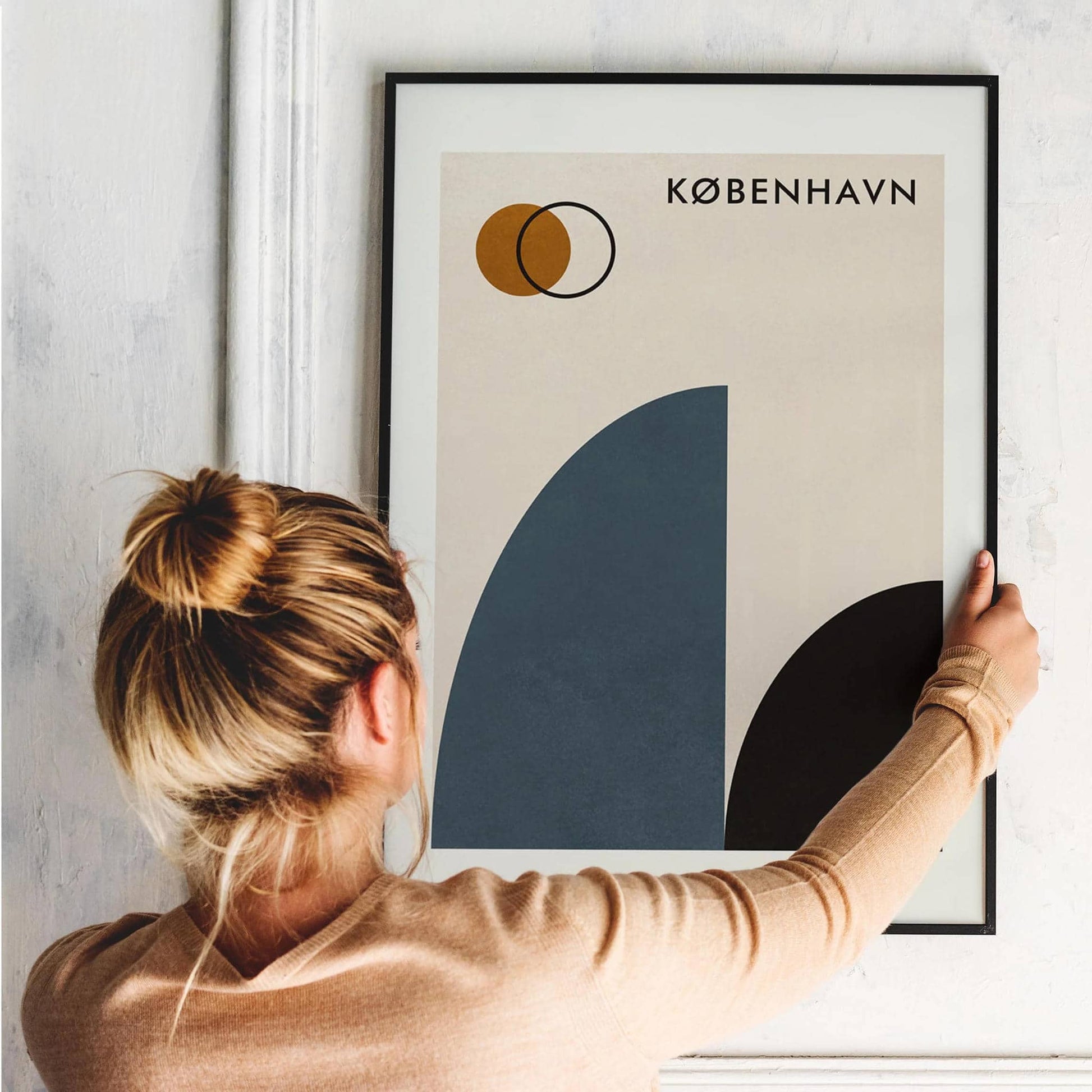 Copenhagen Abstract Print - HypeSheriff