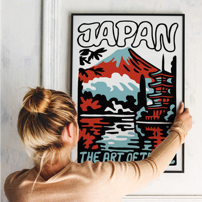 Japan The Art of Travel Poster