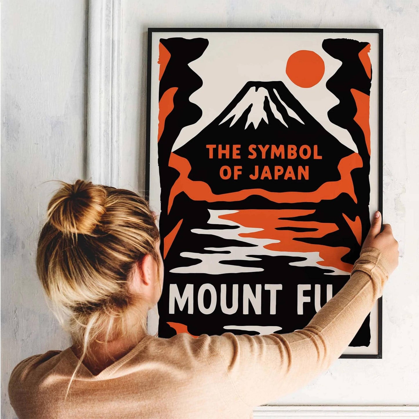 Japanese Mountain Wall Art