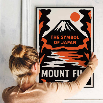 Japanese Mountain Wall Art