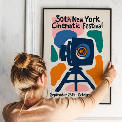 Cinematic Festival Poster Print