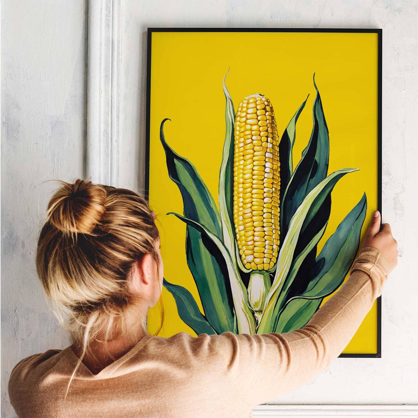 Corn Harvest Poster Print