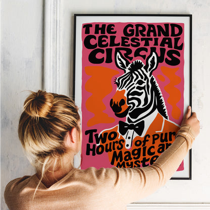 The Grand Celestial Circus Poster