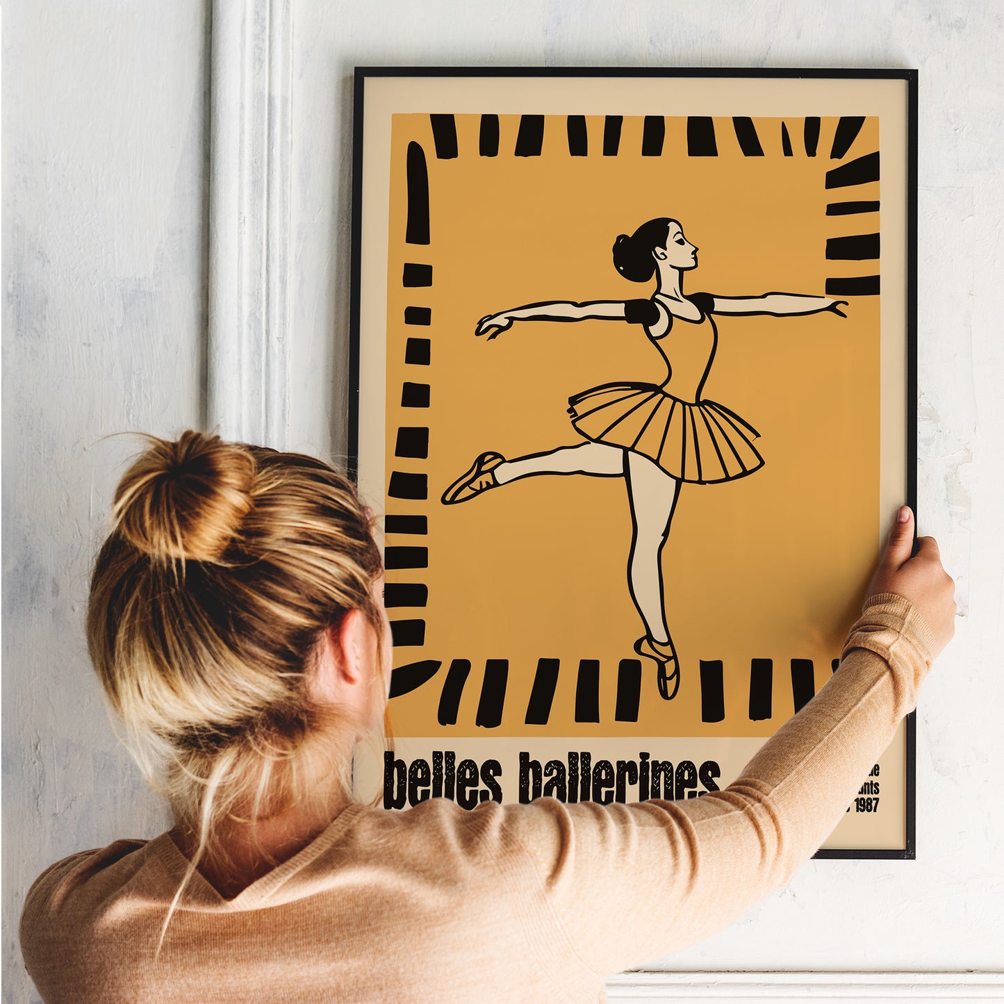 Belles Ballerines French Ballet Poster