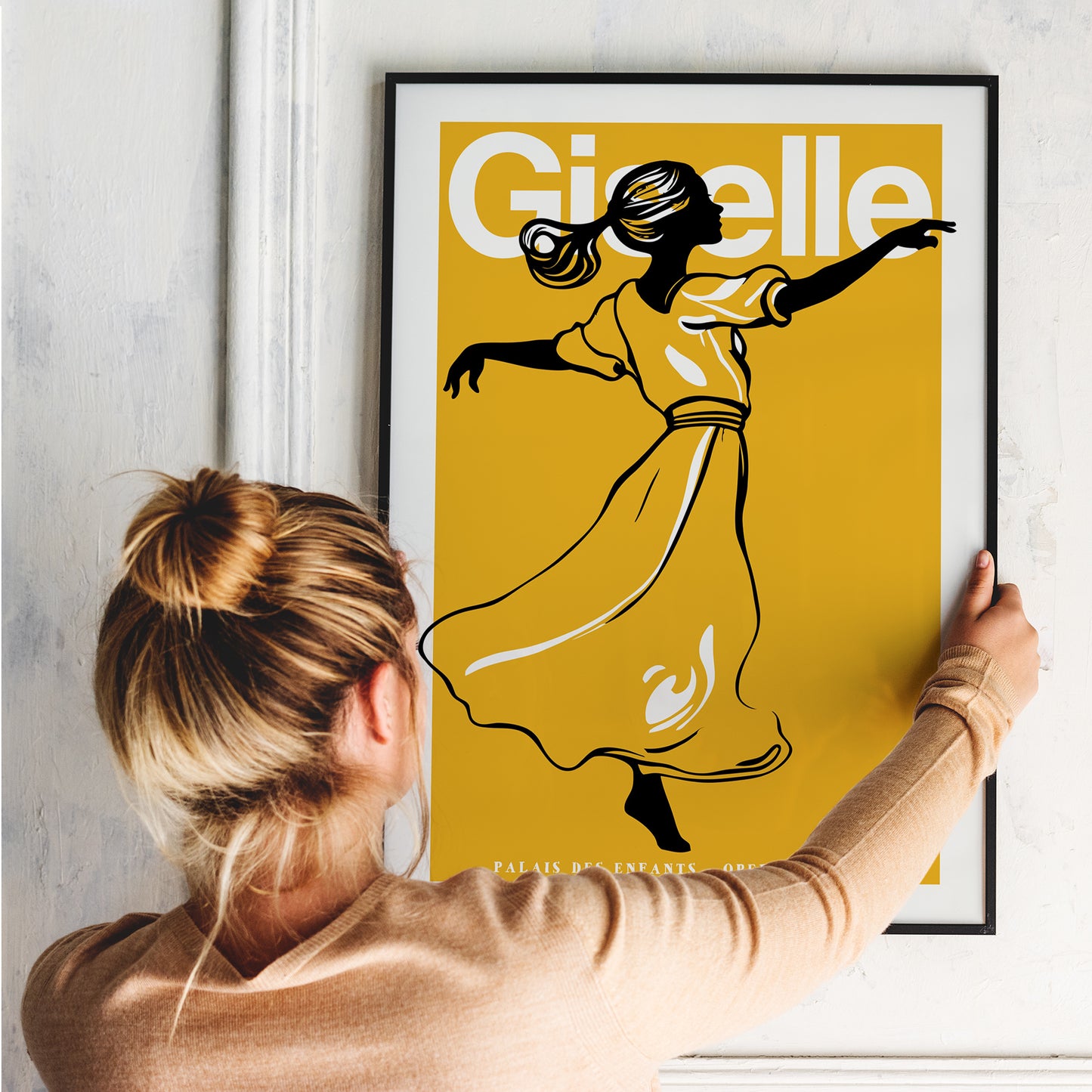 Giselle Retro Ballerina Prints