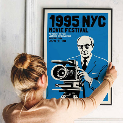 NYC Movie Festival 1995 Poster Print